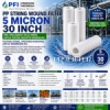 PP String Wound Filter 5 micron 30 inch untuk pre treatment RO  SWRO  medium